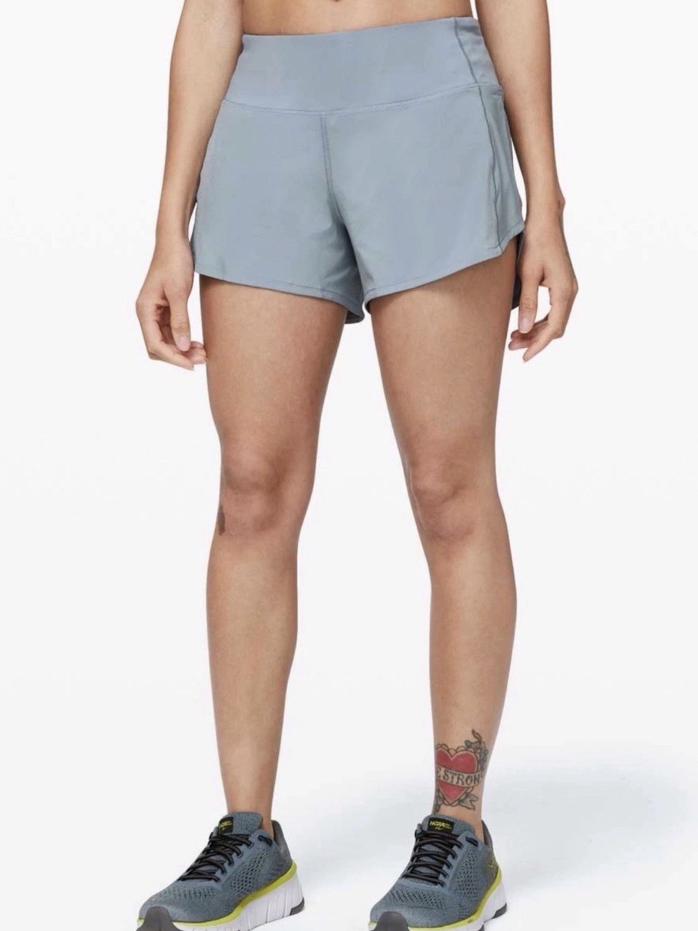 Lululemon Women’s Size 2 Athletic Blue Speed Up Short Long *4" Updated Fit